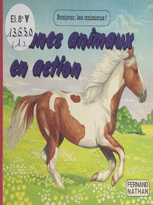 cover image of Jeunes animaux en action